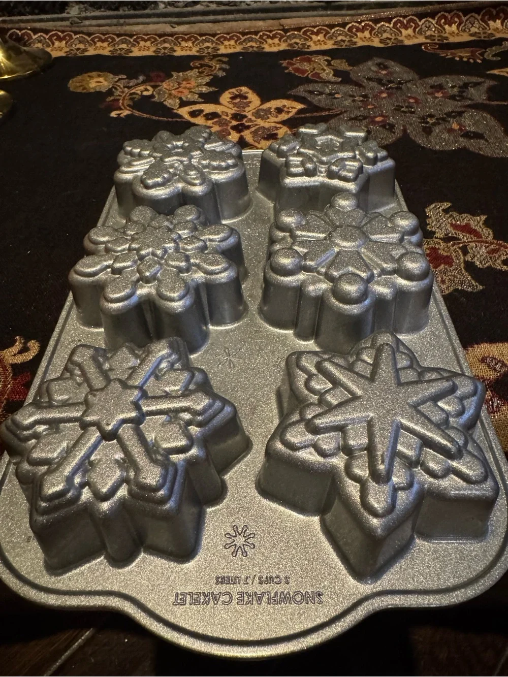 Nordic Ware Frozen Snowflake Cakelet Pan